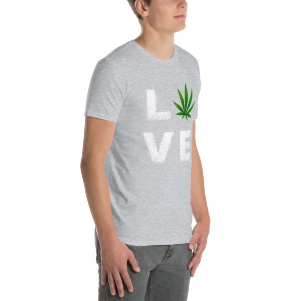 Love Cannabis Short-Sleeve Unisex T-Shirt - Image 65