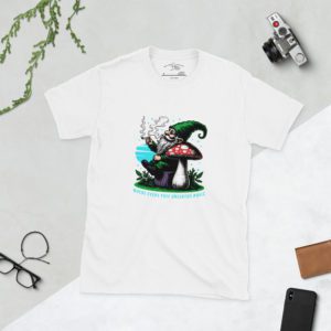 Gnome Mushroom Short-Sleeve Unisex T-Shirt