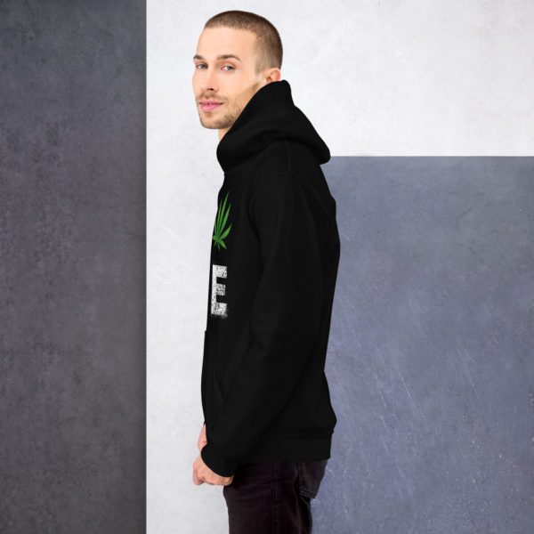 Love Cannabis Unisex Hoodie - Image 3