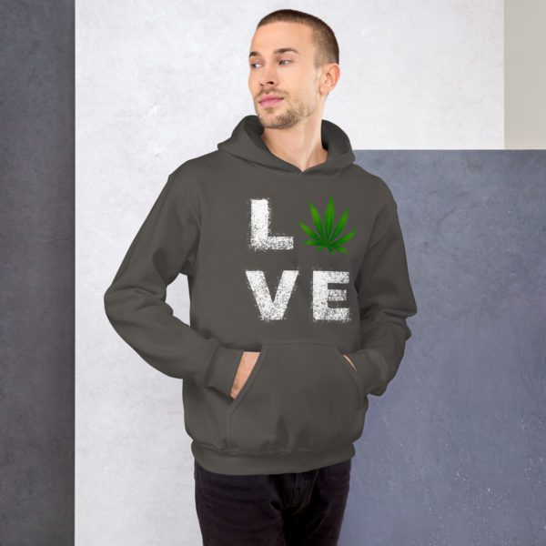 Love Cannabis Unisex Hoodie - Image 29