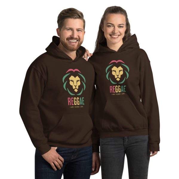 Raggae Lion Unisex Hoodie - Image 4