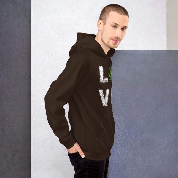 Love Cannabis Unisex Hoodie - Image 16