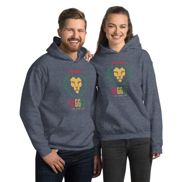 Raggae Lion Unisex Hoodie - Image 10
