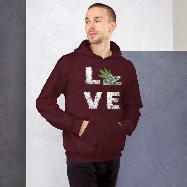 Love PercysGrowRoom.com Unisex Hoodie - Image 9