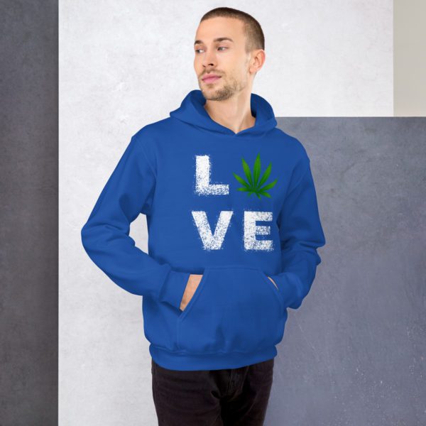 Love Cannabis Unisex Hoodie - Image 25