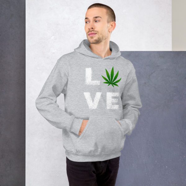 Love Cannabis Unisex Hoodie - Image 49