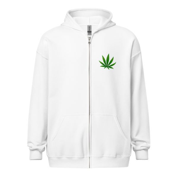 Love Cannabis Unisex heavy blend zip hoodie - Image 25