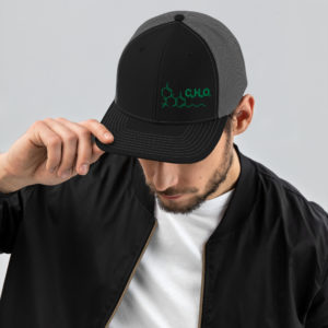 THC Compound Structure - Richardson 112 Trucker Hat
