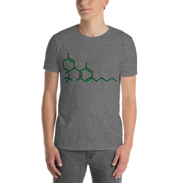 THC Compound Structure - Short-Sleeve Unisex T-Shirt - Image 5