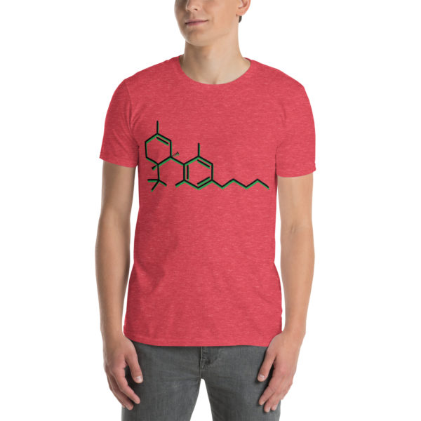 THC Compound Structure - Short-Sleeve Unisex T-Shirt - Image 7
