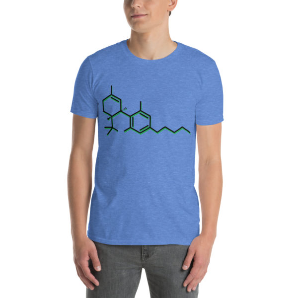 THC Compound Structure - Short-Sleeve Unisex T-Shirt - Image 11