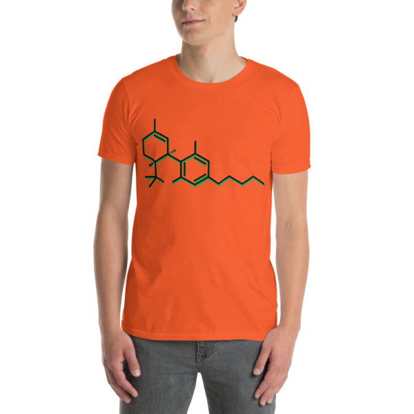 THC Compound Structure - Short-Sleeve Unisex T-Shirt - Image 9