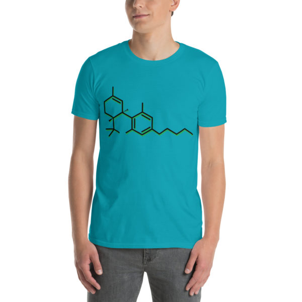 THC Compound Structure - Short-Sleeve Unisex T-Shirt - Image 10