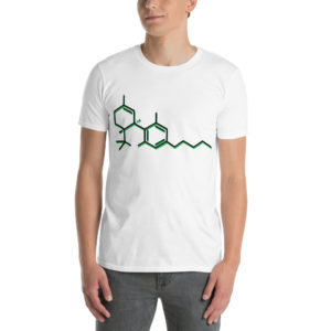 THC Compound Structure - Short-Sleeve Unisex T-Shirt